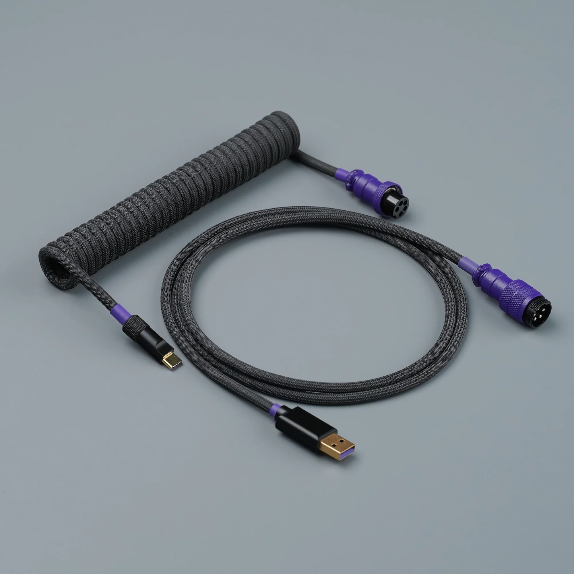 KBDfans Purpolch Handmade Custom Mechanical Keyboard USB-C Cable 2.0