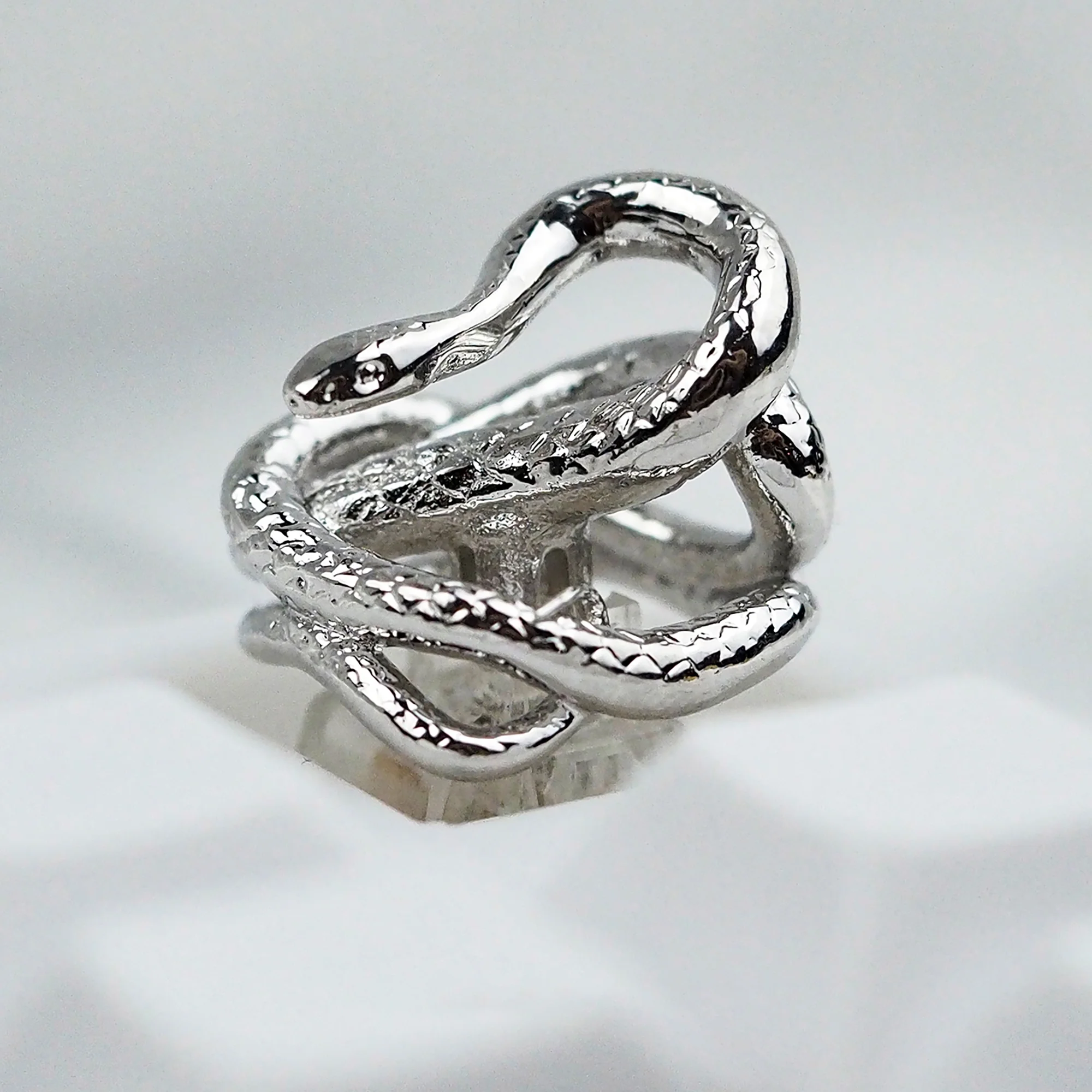 Spirit Snake Artisan Metal Keycap